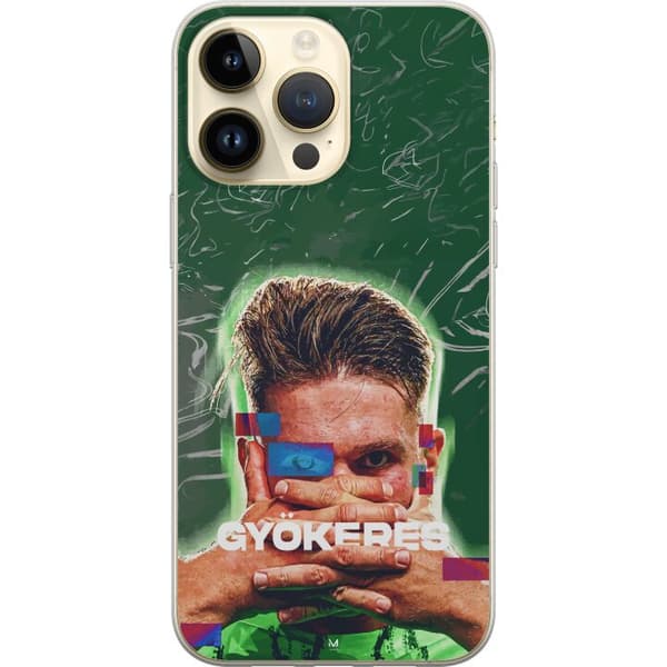 Kompatibelt Mobildeksel til Apple iPhone 15 Pro Max Viktor Gyökeres grön energi
