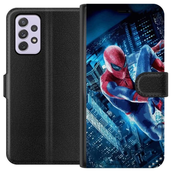 Kompatibelt Lommeboketui til Samsung Galaxy A52s 5G Spiderman