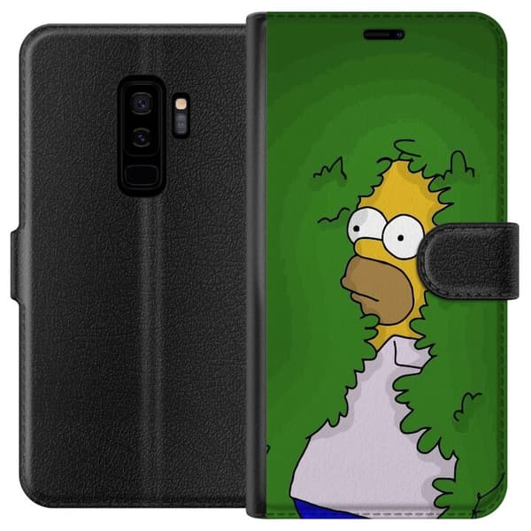 Kompatibelt Plånboksfodral till Samsung Galaxy S9+ Homer Simpson