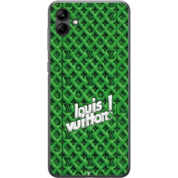 Kompatibelt Mobildeksel til Samsung Galaxy A05 Grønt luksusmønster med monogram