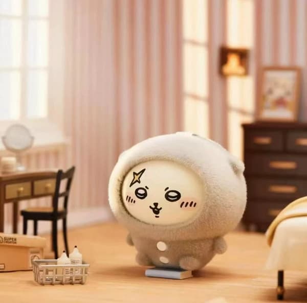 MINISO Chiikawa Pajamas Face Changing Vinyl Keychain Blind Box