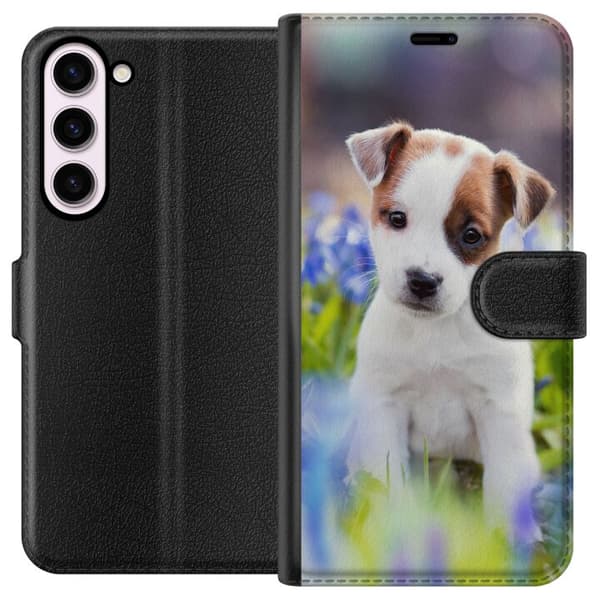 Kompatibel Tegnebogsetui til Samsung Galaxy S23+ Hund