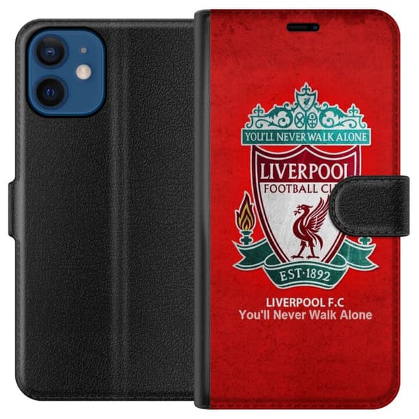 Kompatibel Tegnebogsetui til Apple iPhone 12 Liverpool YNWA
