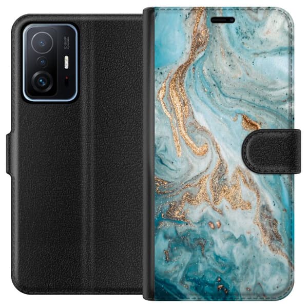 Kompatibelt Plånboksfodral till Xiaomi 11T Magic Marble