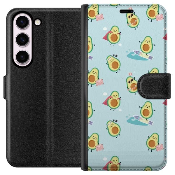 Kompatibelt Lommeboketui til Samsung Galaxy S23 Avokado