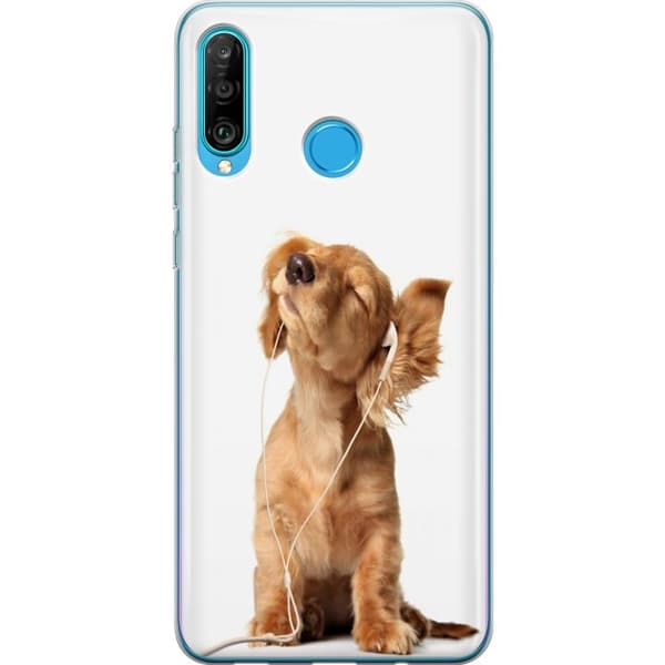 Kompatibelt Mobilskal till Huawei P30 lite Hund