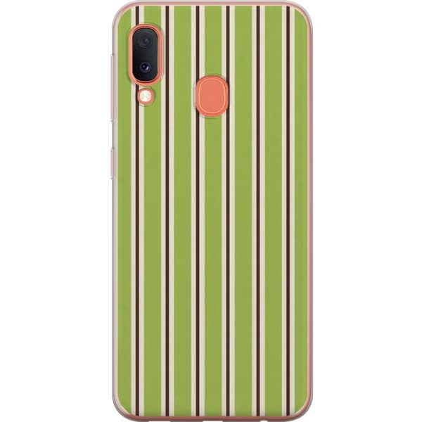 Kompatibelt Mobilskal till Samsung Galaxy A20e Matcha Lines