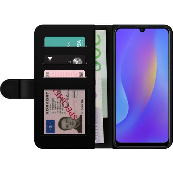 Kompatibelt Plånboksfodral till Huawei P smart 2019 logotyp