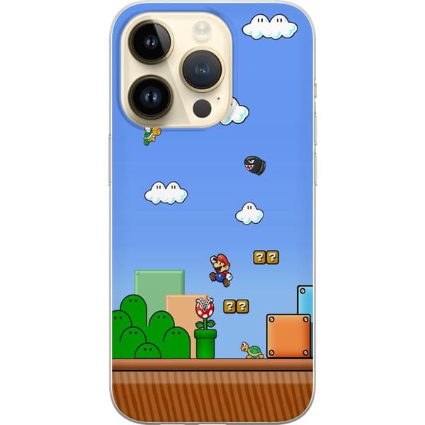 Kompatibelt Mobilskal till Apple iPhone 14 Pro Mario