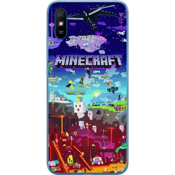 Kompatibelt Mobildeksel til Xiaomi Redmi 9A Minecraft