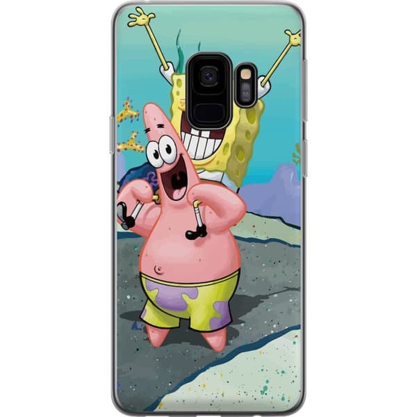 Kompatibelt Mobildeksel til Samsung Galaxy S9 SpongeBob Firkant