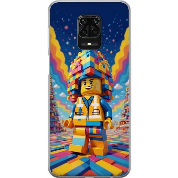 Kompatibelt Mobildeksel til Xiaomi Redmi Note 9S Byggklossfigur