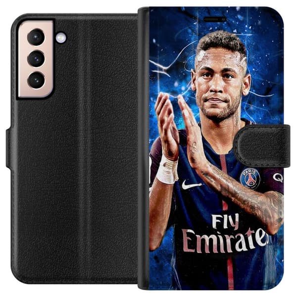 Kompatibel Tegnebogsetui til Samsung Galaxy S21 Neymar