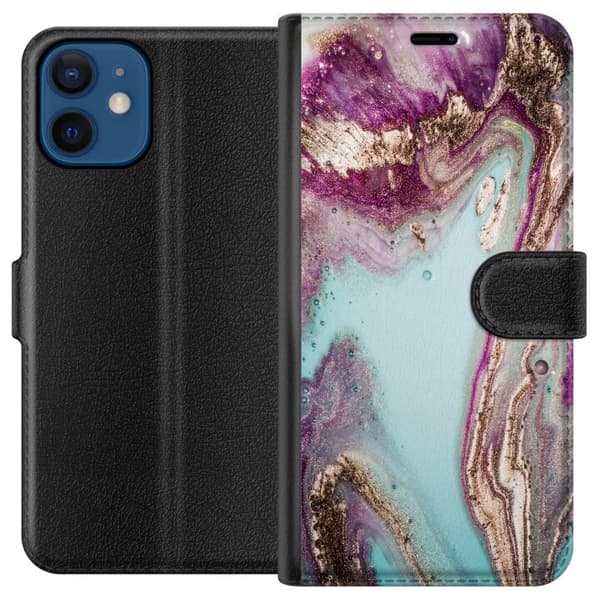 Kompatibel Tegnebogsetui til Apple iPhone 12 mini Fee Drøm