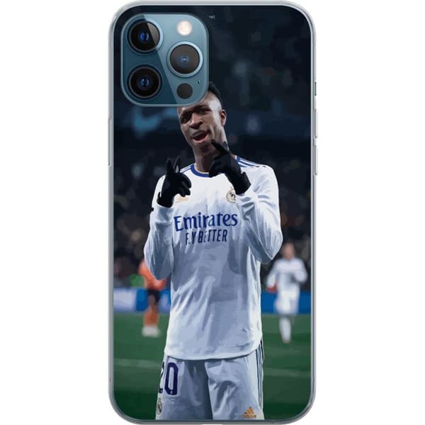 Kompatibelt Mobilskal till Apple iPhone 12 Pro Vinícius Júnior (Real Madrid)