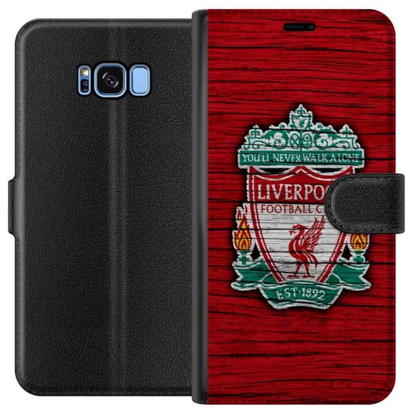 Kompatibelt Plånboksfodral till Samsung Galaxy S8 Liverpool