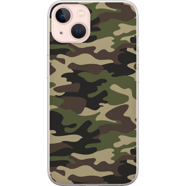 Kompatibelt Mobildeksel til Apple iPhone 13 Militær