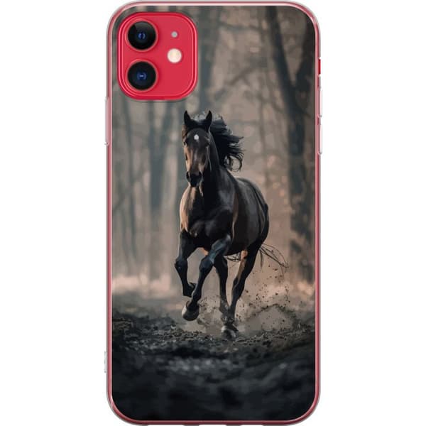 Kompatibelt Mobilskal till Apple iPhone 11 Springande Häst