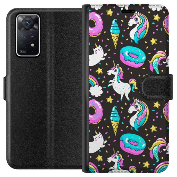 Kompatibelt Plånboksfodral till Xiaomi Redmi Note 11 Pro 5G Unicorn