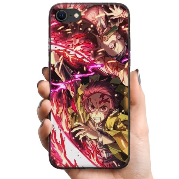 Kompatibelt Mobildeksel til Apple iPhone 8 Demon Slayer