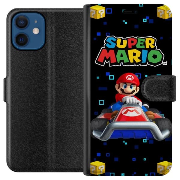 Kompatibelt Lommeboketui til Apple iPhone 12 Super Mario Wonder