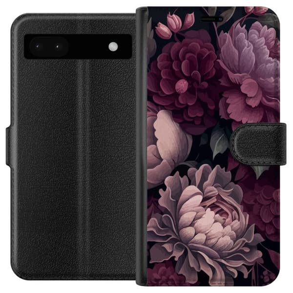 Kompatibel Tegnebogsetui til Google Pixel 6a Blommor