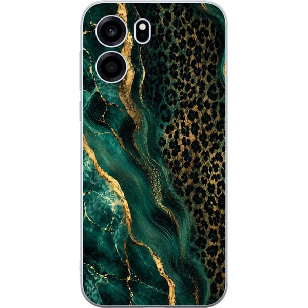 Kompatibelt Mobilskal till OnePlus Nord CE6 Emerald Leopard