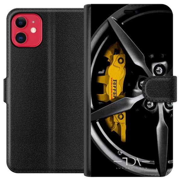 Kompatibelt Plånboksfodral till Apple iPhone 11 Ferrari Bil