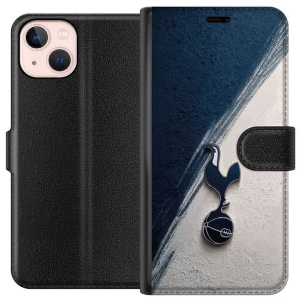 Kompatibel Tegnebogsetui til Apple iPhone 13 Elegant Tottenham Hotspur design til fodboldfans