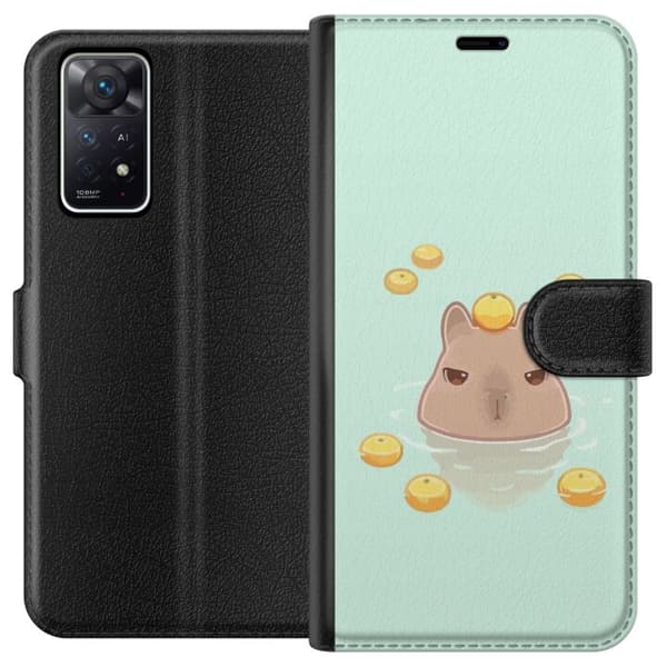 Kompatibelt Plånboksfodral till Xiaomi Redmi Note 11 Pro 5G Capybara