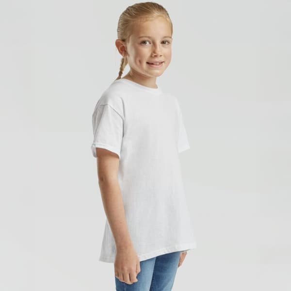 T-shirt för Barn | Klassisk Barn-T-shirt Vit 9-11 År KATSEYE KATSEYE Vit 9-11 År