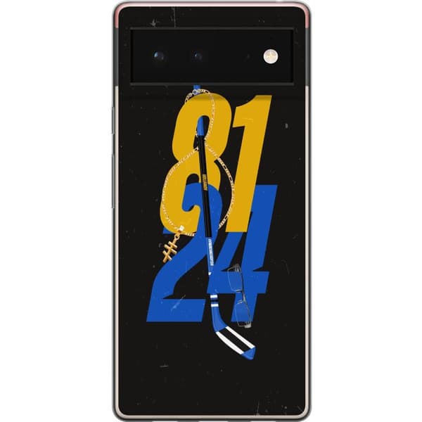 Kompatibelt Mobilskal till Google Pixel 6 Hockeynummer med klubba