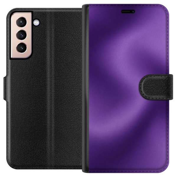 Kompatibelt Lommeboketui til Samsung Galaxy S21 Lilla bevegelse