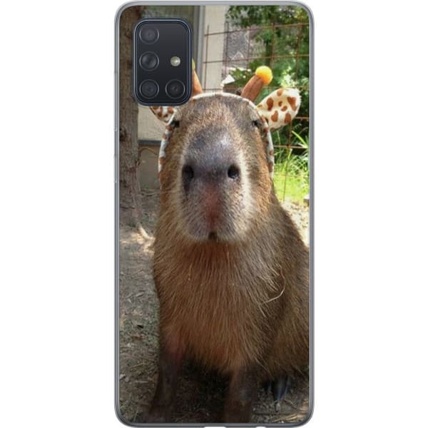 Kompatibelt Mobilskal till Samsung Galaxy A71 Capybara