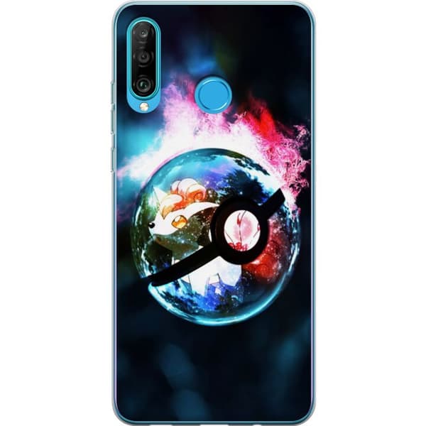 Kompatibelt Mobilskal till Huawei P30 lite Pokémon GO