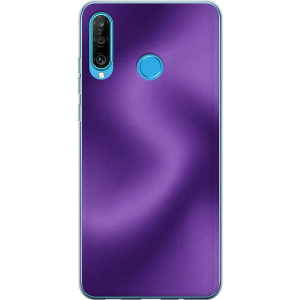 Kompatibelt Mobilskal till Huawei P30 lite Purple Motion