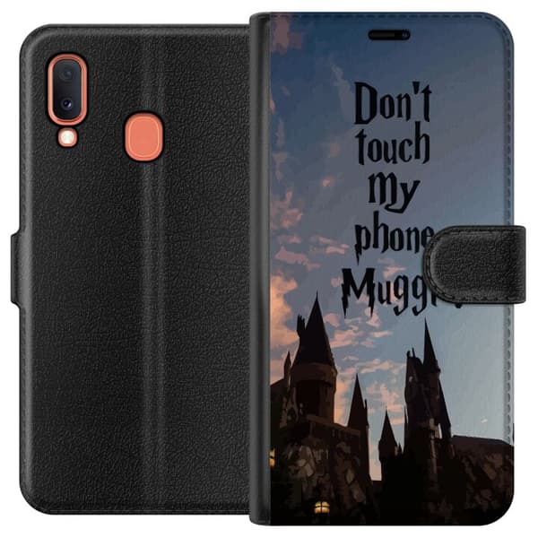 Kompatibelt Lommeboketui til Samsung Galaxy A20e Harry Potter