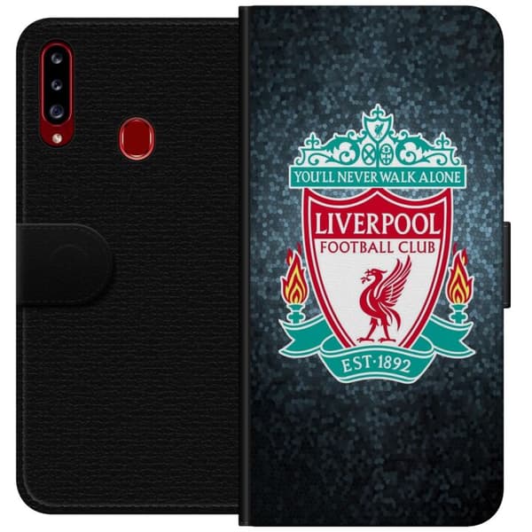Kompatibelt Plånboksfodral till Samsung Galaxy A20s Liverpool