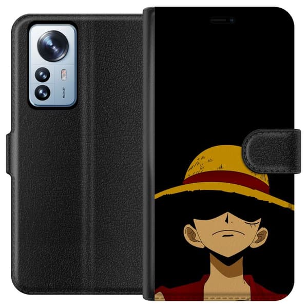 Kompatibelt Plånboksfodral till Xiaomi 12 Pro Anime