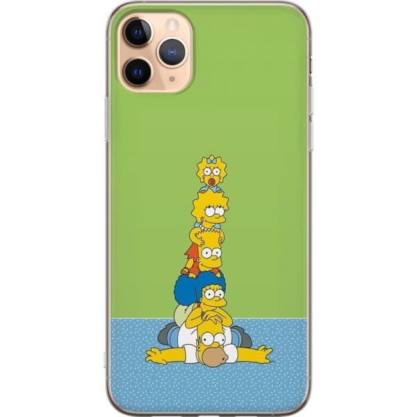 Kompatibelt Mobildeksel til Apple iPhone 11 Pro Max Simpsonfamiljen staplad