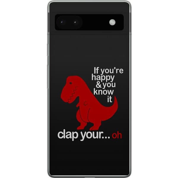 Kompatibelt Mobilskal till Google Pixel 6a Dinosaurie