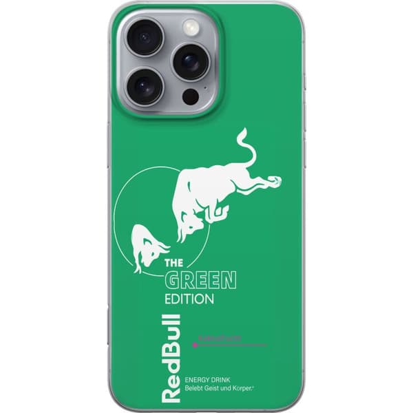Kompatibelt Mobildeksel til Apple iPhone 16 Pro Max Moderne grønn drikkeinspirert design