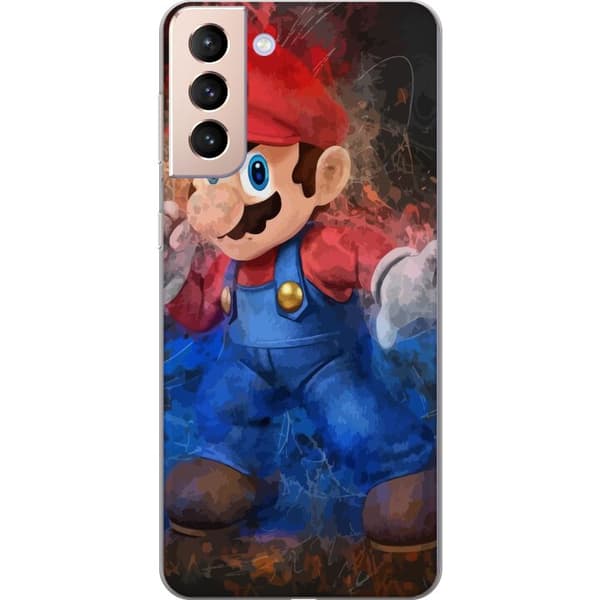 Kompatibelt Mobildeksel til Samsung Galaxy S21 Super Mario Bros