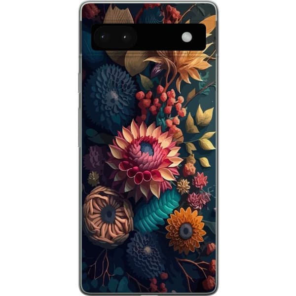 Kompatibel Mobilcover til Google Pixel 6a Blommor