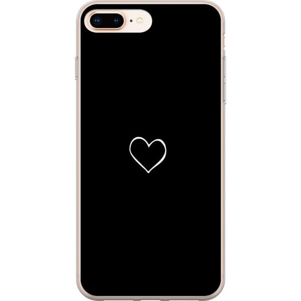Yhteensopiva Puhelinkuori Apple iPhone 8 Plus Sydän