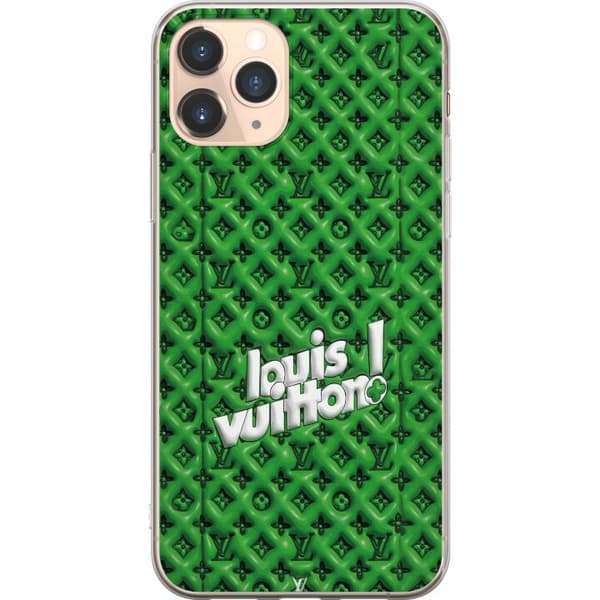 Kompatibelt Mobildeksel til Apple iPhone 11 Pro Grønt luksusmønster med monogram