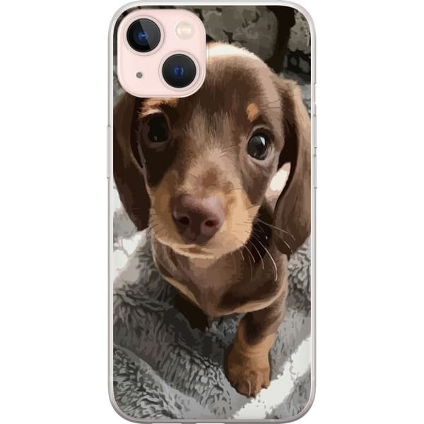 Kompatibelt Mobildeksel til Apple iPhone 13 Søt Hund