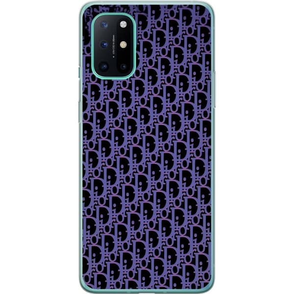 Kompatibelt Mobildeksel til OnePlus 8T Moderneluksuriøst monogram i stilrent design