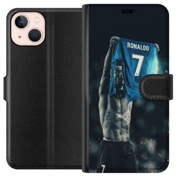 Kompatibelt Plånboksfodral till Apple iPhone 13 mini Cristiano Ronaldo