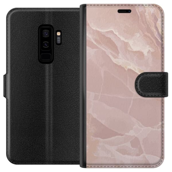 Kompatibelt Plånboksfodral till Samsung Galaxy S9+ Marmor